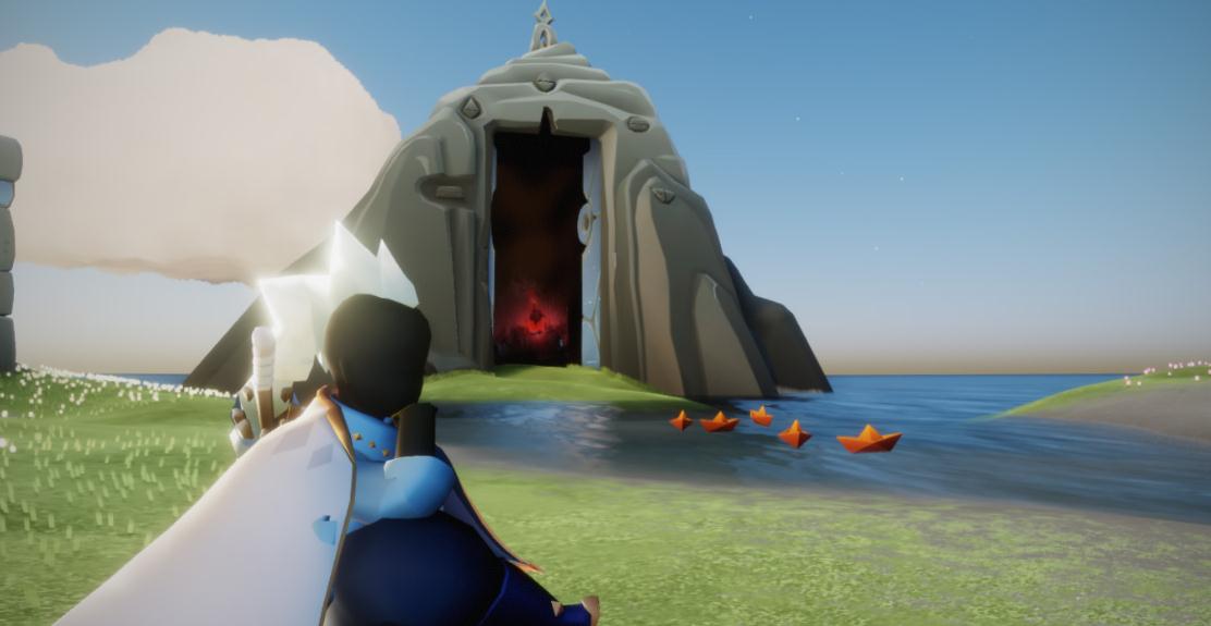 光遇怎么最快通过暴风眼