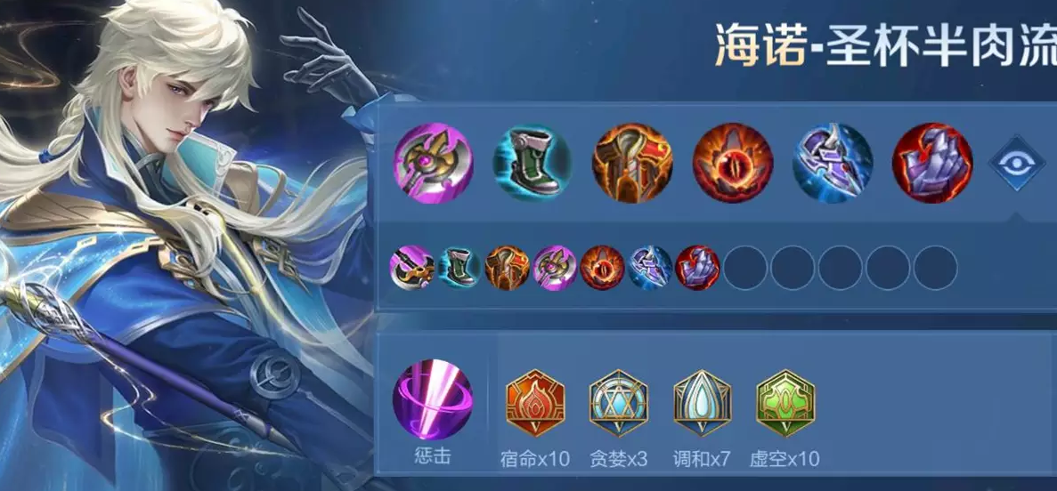 王者荣耀海诺远程最强出装是什么
