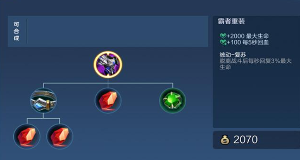 王者荣耀项羽赛场怎么出装顺序