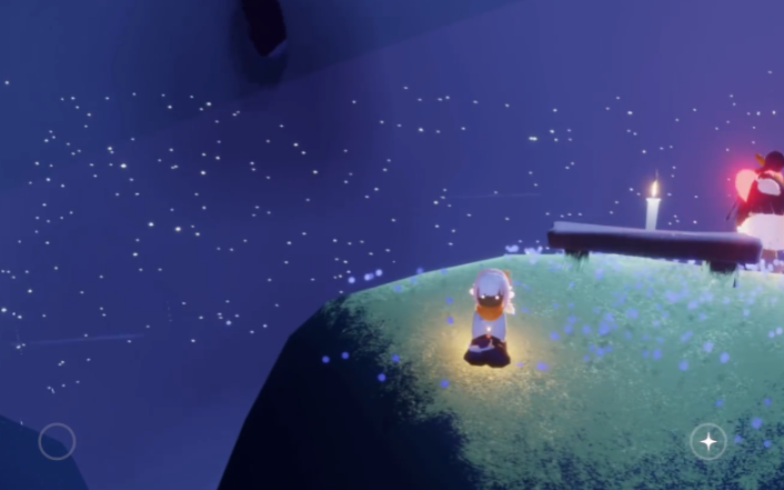 光遇斗篷后面的星星发什么光