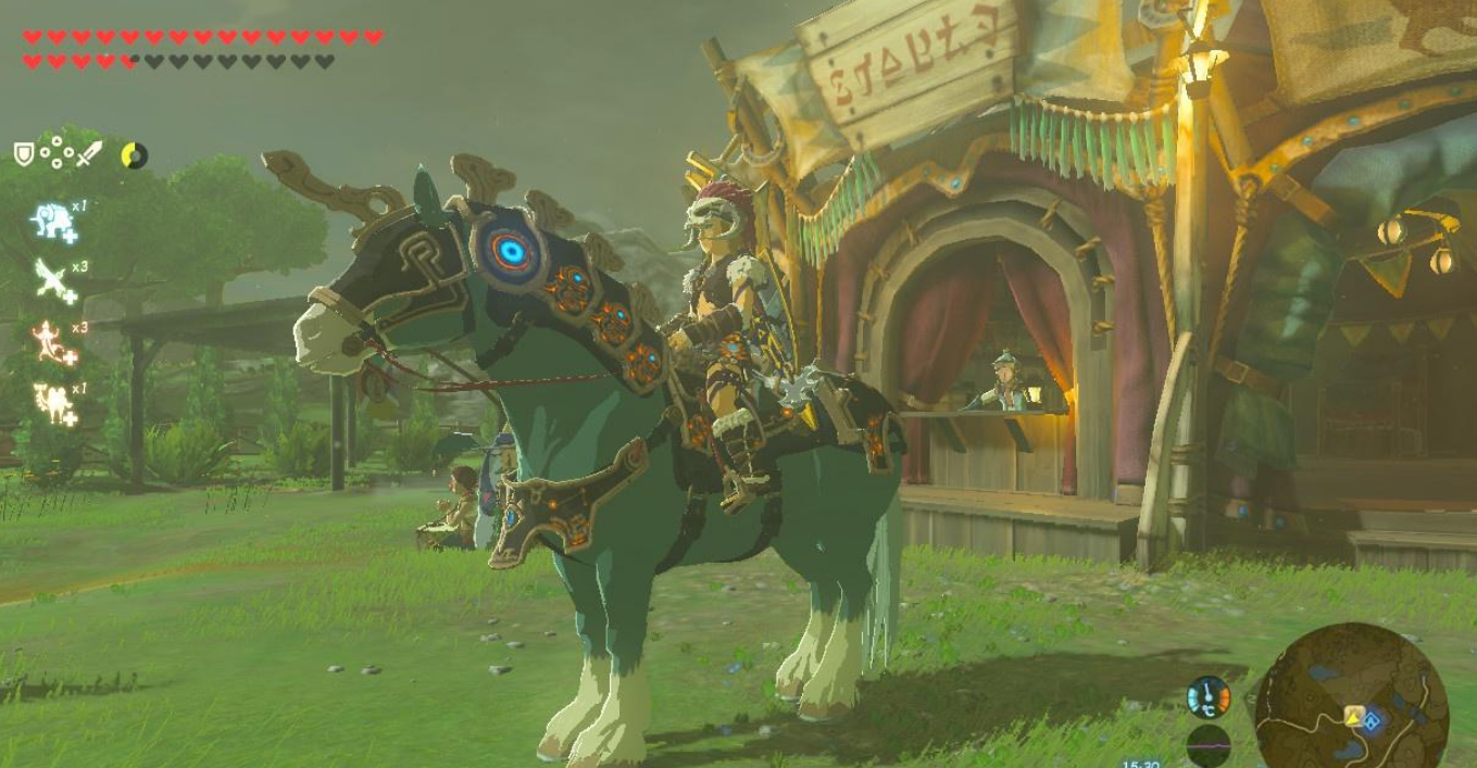 塞尔达传说马具怎么装 塞尔达传说马具怎么装