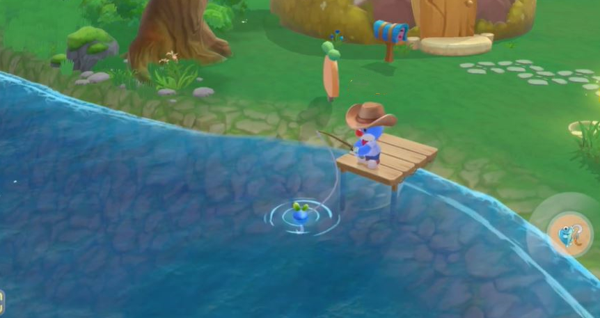 摩尔庄园锦鲤和小龙虾怎么钓