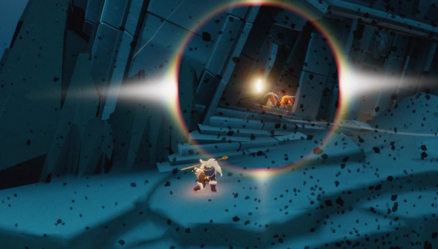 光遇里的暴风眼怎么过