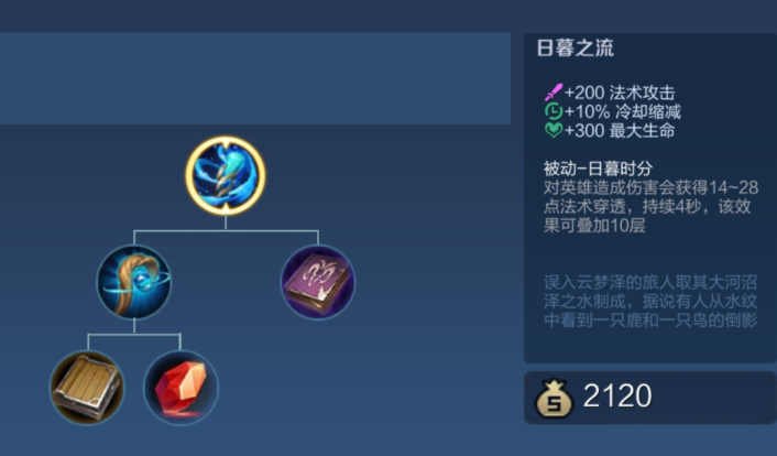 王者荣耀法师装备出什么