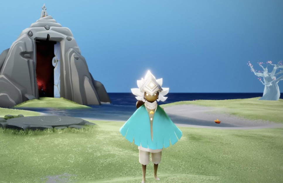 光遇中如何获得蓝色斗篷 光遇中如何获得蓝色斗篷