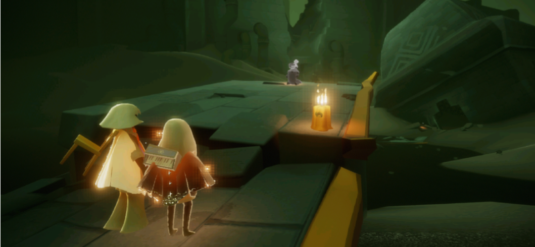 光遇四翼如何过墓土