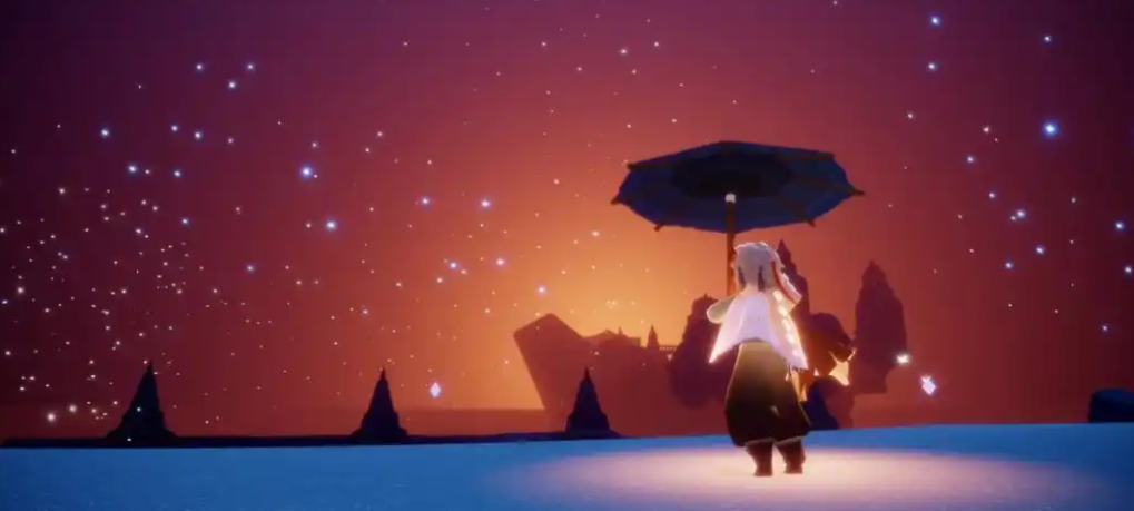 光遇夜晚千鸟城雪山怎么去