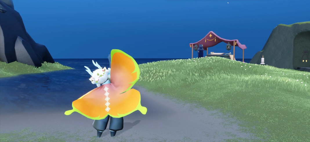 光遇翅膀上怎么有蝴蝶花纹