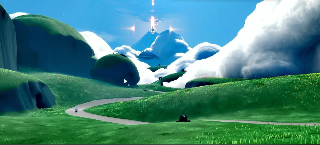 光遇云野宫殿怎么走