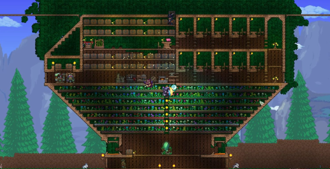 泰拉瑞亚种植园怎么做