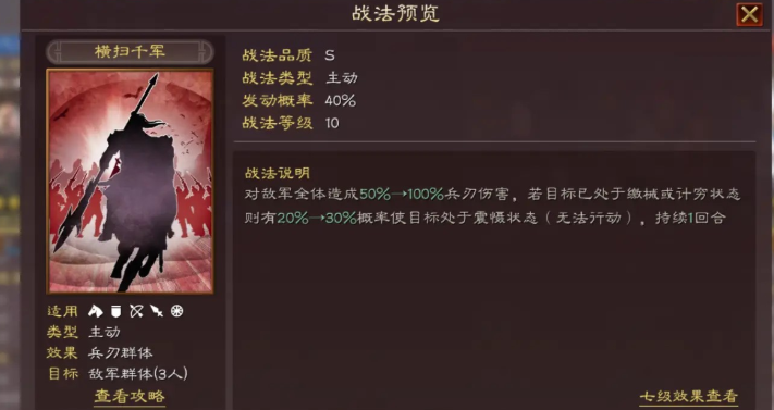 三国志战略版武力有什么用