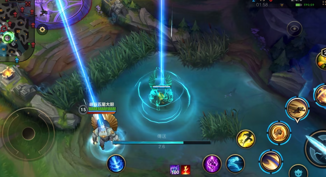 英雄联盟手游哪个英雄可以tp