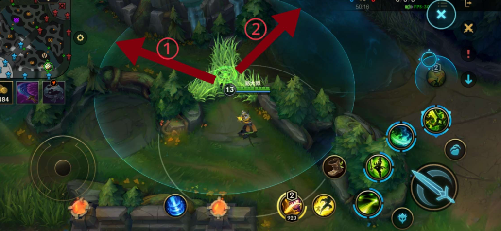 英雄联盟手游的草丛都有什么用