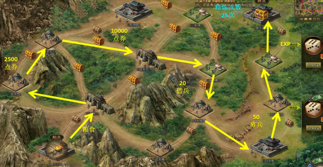 攻城掠地古城寻宝怎么玩