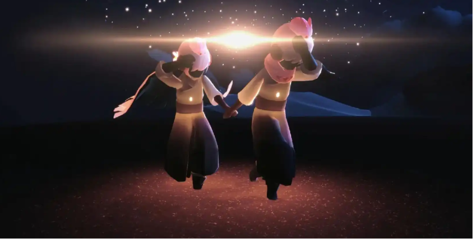 光遇如何让玫瑰向导做动作