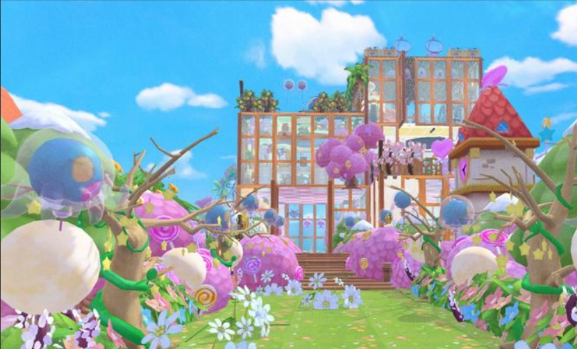 摩尔庄园樱花小屋怎么上二楼