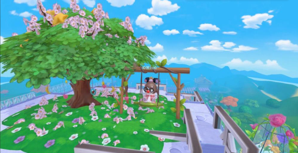 摩尔庄园怎么建造空中花园