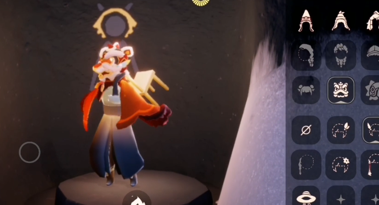 光遇舞狮帽如何搭配