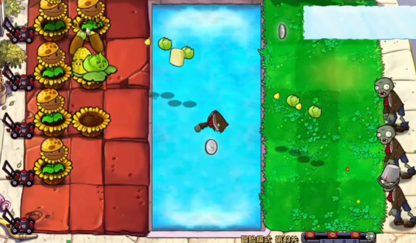 植物大战僵尸关卡43怎么过