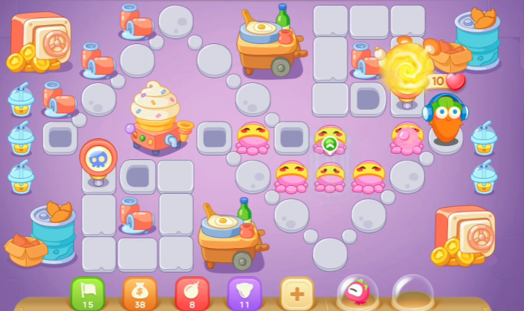 保卫萝卜3夜市第21关怎么过