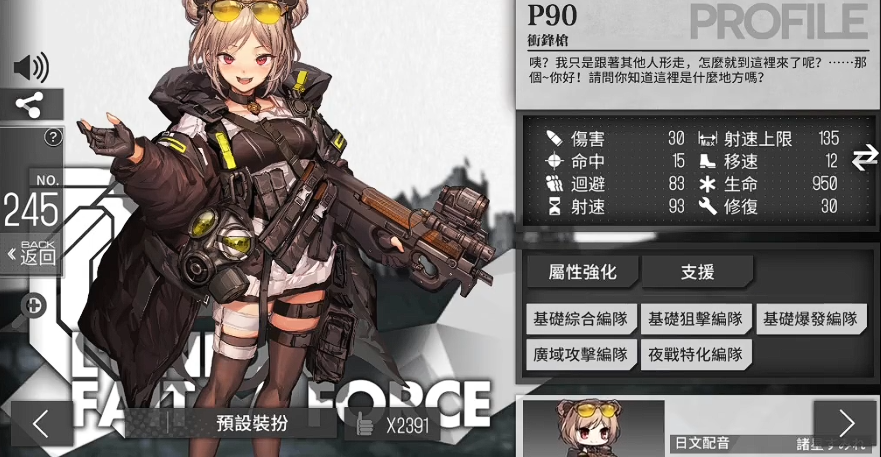 少女前线p90怎么样