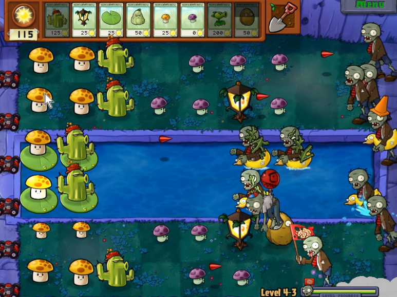 植物大战僵尸4-3怎么过