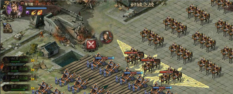 攻城掠地徐晃红装怎么打