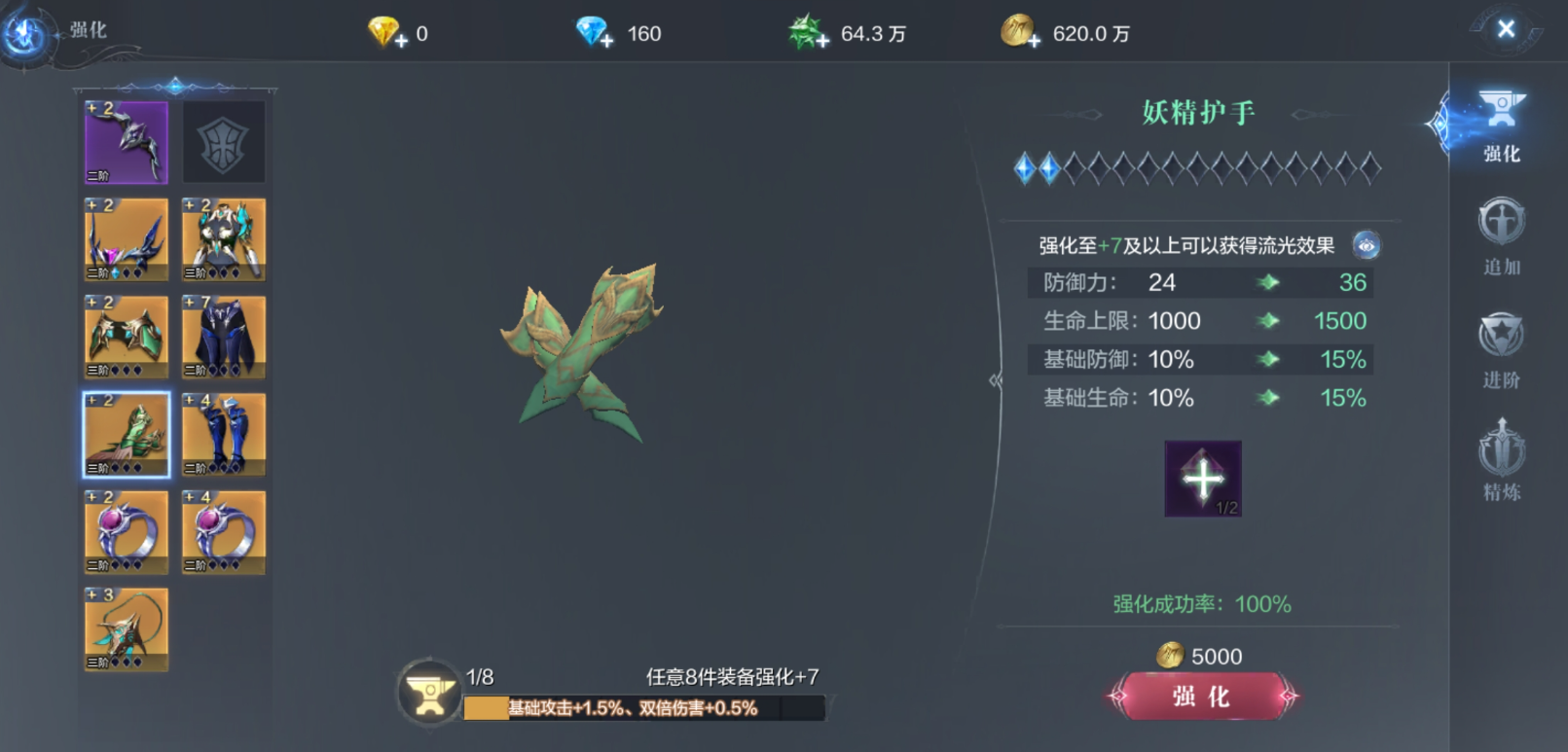 全民奇迹属性不够穿装备怎么办