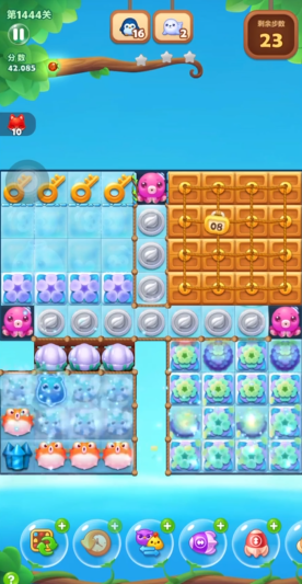 开心消消乐隐藏关515关怎么过