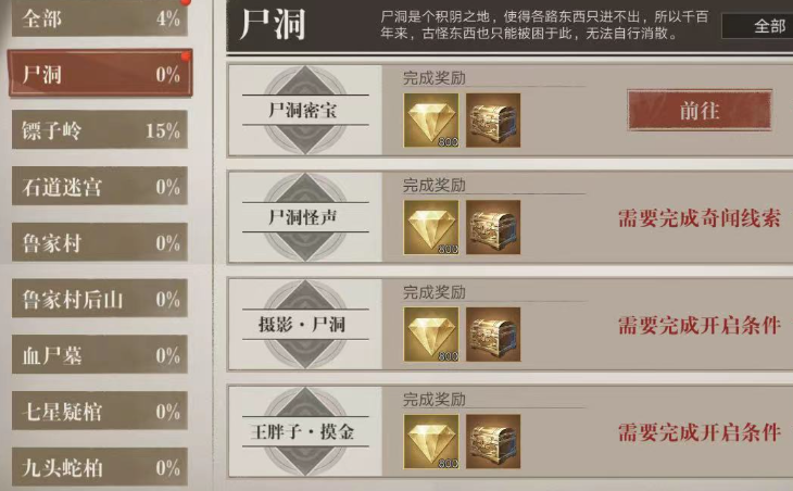 新盗墓笔记尸洞密宝怎么过