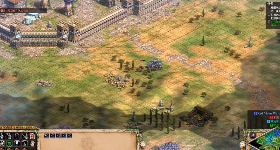 帝国时代2斯福尔扎第五关怎么过