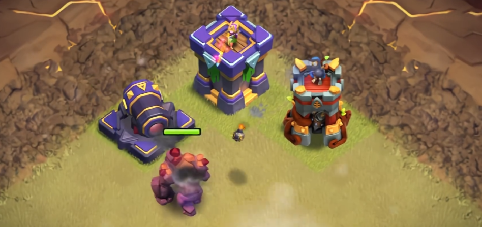 部落冲突石头人怎么配合