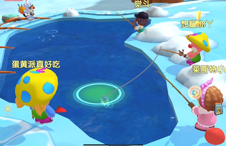 摩尔庄园手游怎么钓到雪鱼