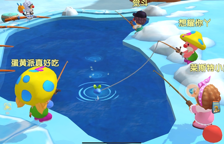 摩尔庄园手游怎么钓到雪鱼