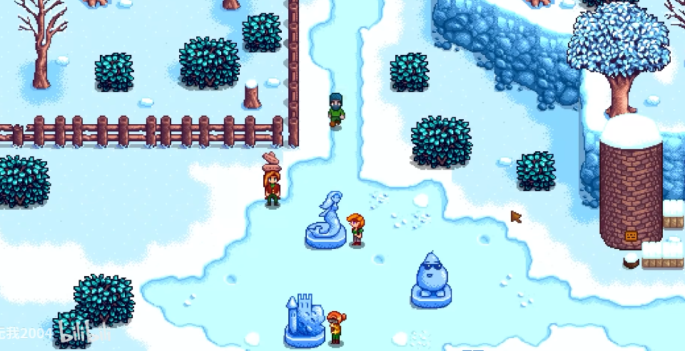 星露谷物语要做个什么样的雪人