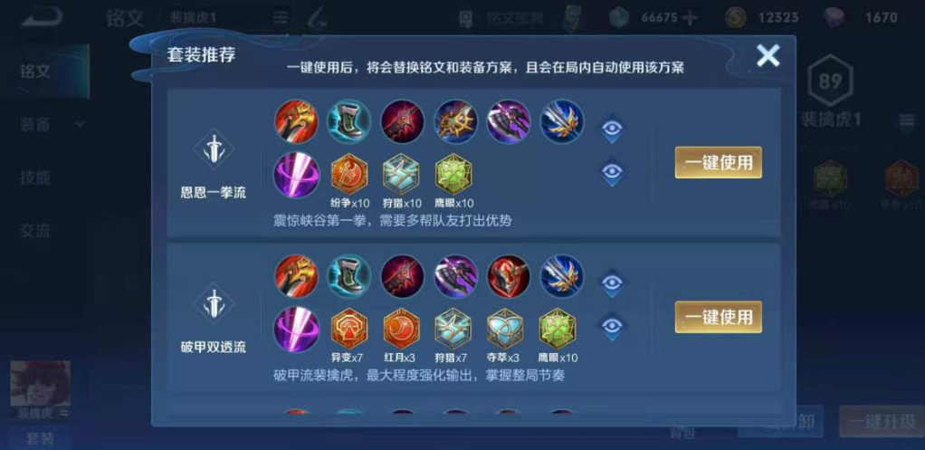 王者荣耀老虎打野半肉出装怎么搭配