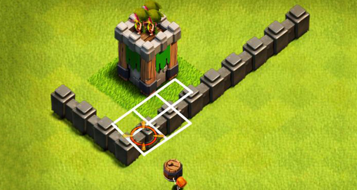 部落冲突城墙怎么建造 部落冲突城墙怎么建造