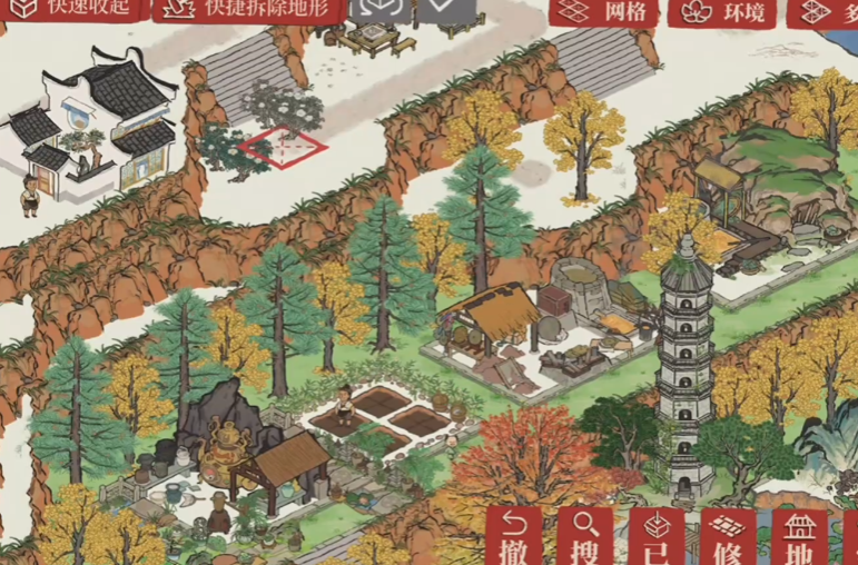 江南百景图怎么上山顶的