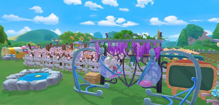 摩尔庄园院子外面怎么修建