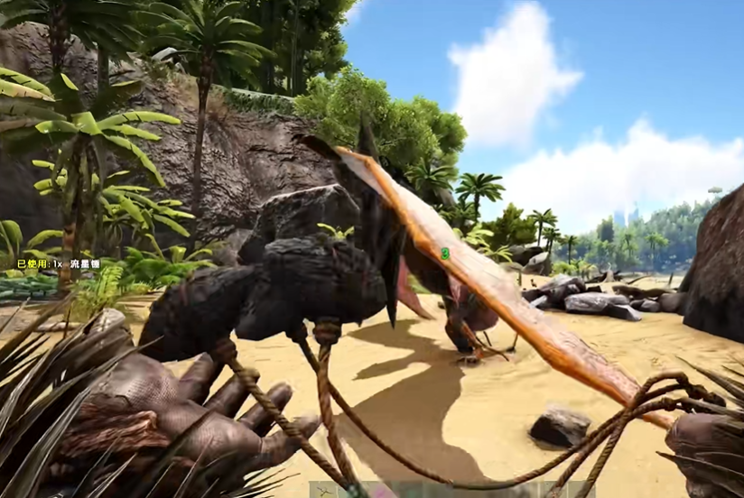 方舟生存进化如何驯服翼龙