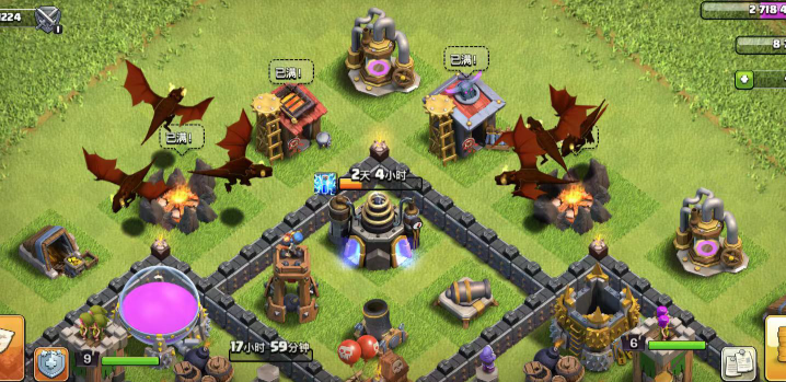 部落冲突在哪升级飞龙